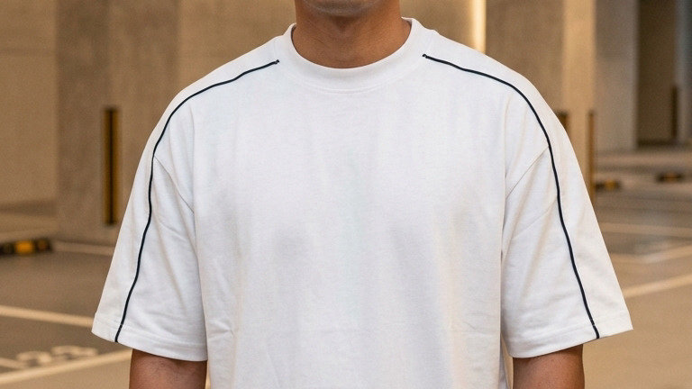 No. 19 Kaos Boxy Piped